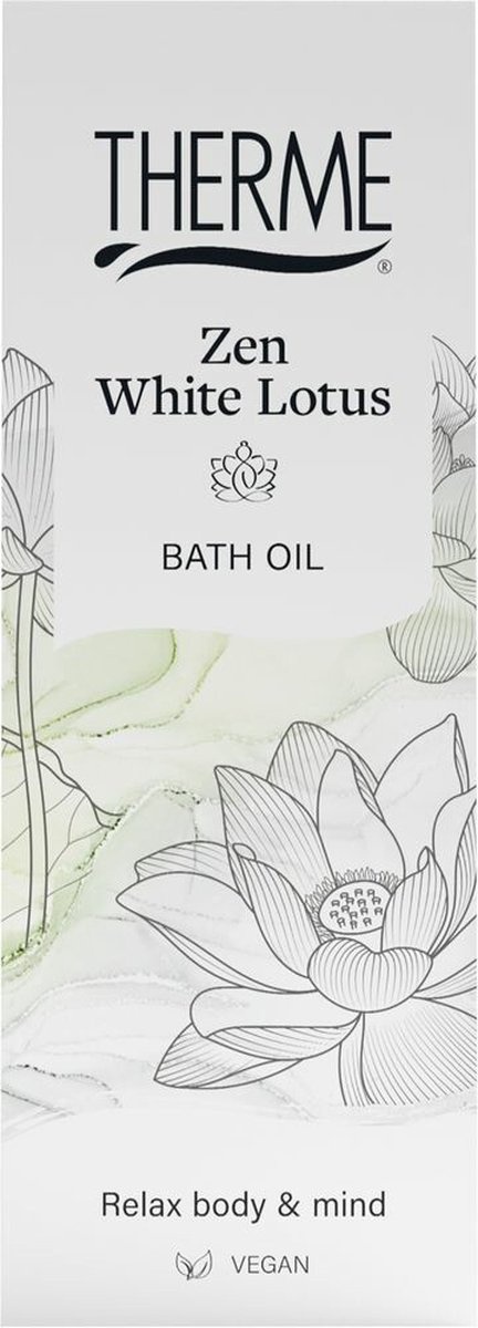 Therme Bath Oil Zen White Lotus 100 ml - Packaging damaged