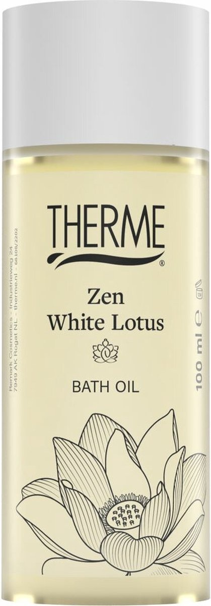 Therme Badeöl Zen Weißer Lotus 100 ml - Verpackung beschädigt