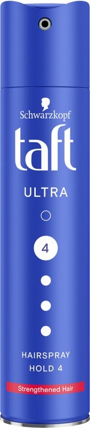 Taft Haarlak - Ultra N°4 250 ml - Verpakking beschadigd