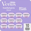 Gillette Venus Comfortglide Breeze - 10 Lames de rasoir - Emballage endommagé