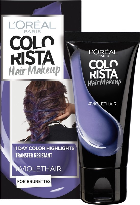 L'Oréal Paris Colorista Hair Makeup - Violet - Packaging damaged