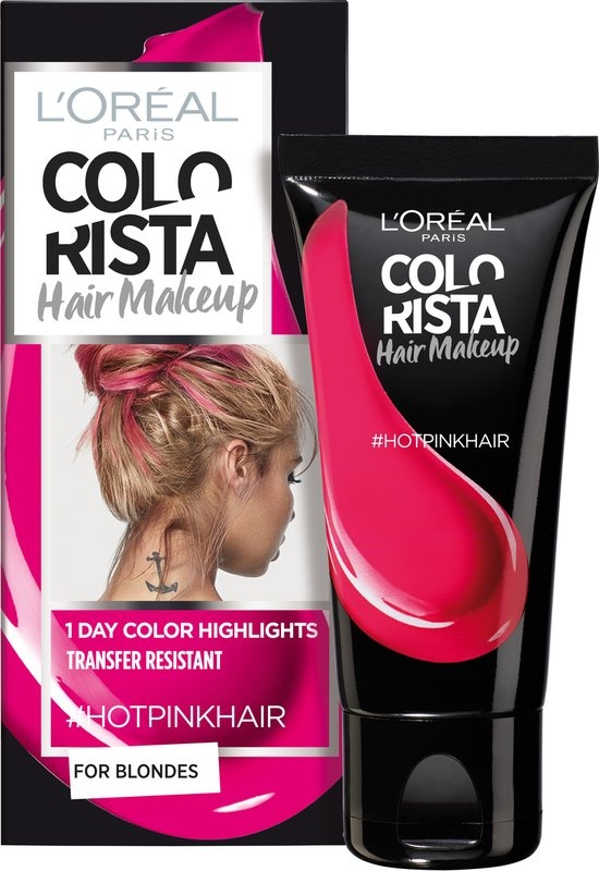 L'OréalL'Oréal Paris Colorista Hair Makeup - Hot Pink - Verpakking beschadigd Paris Colorista Hair Makeup - Violet - Verpakking beschadigd
