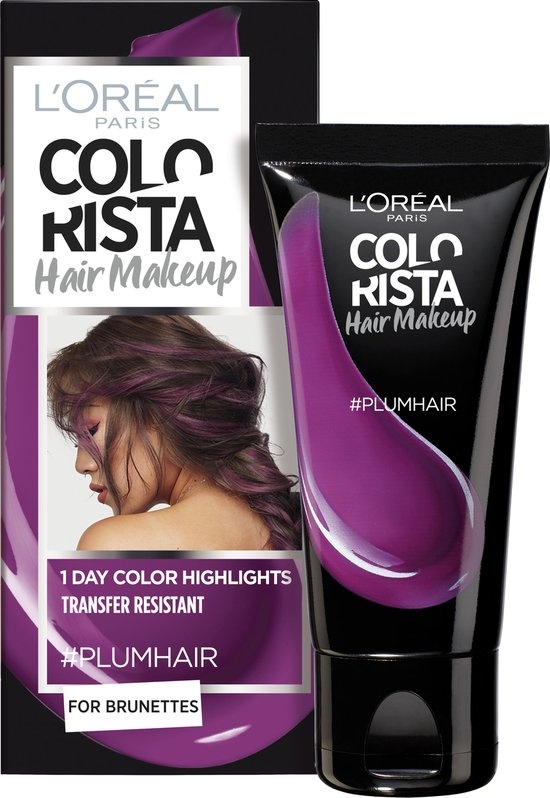 L'Oréal Paris Colorista Hair Makeup – Pflaume – Verpackung beschädigt