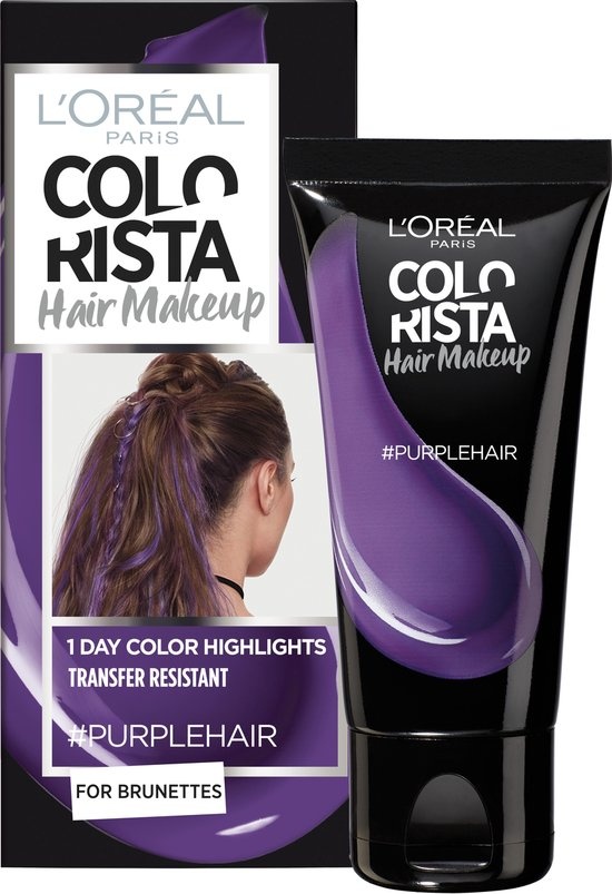 L'Oréal Paris Colorista Hair Makeup – Lila – Verpackung beschädigt