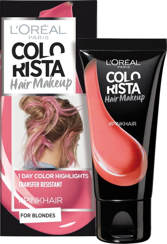 L'Oréal Paris Colorista Hair Makeup – Pink – Verpackung beschädigt