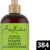 Shea Moisture Moringa & Avocado - Conditioner - Power Greens - 384 ml - Pompje beschadigd