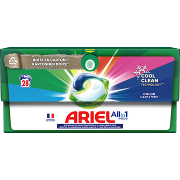 Ariel All-in-1 PODS, Wasmiddelcapsules 28 - Verpakking beschadigd