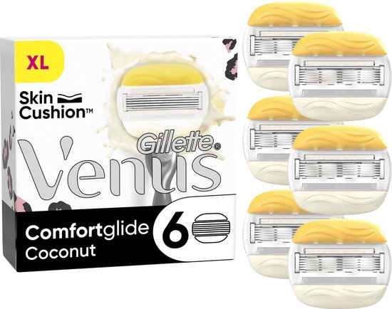 Gillette Venus Comfortglide Coconut - 6 lames de rasoir - Pour femme