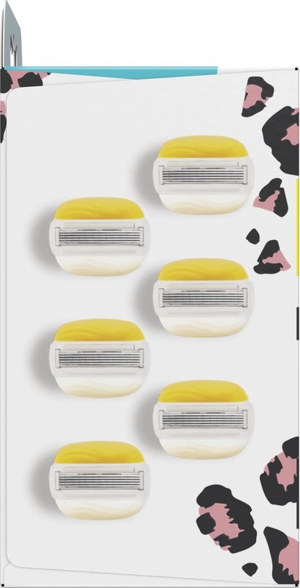 Gillette Venus Comfortglide Coconut – 6 Rasierklingen – Für Frauen