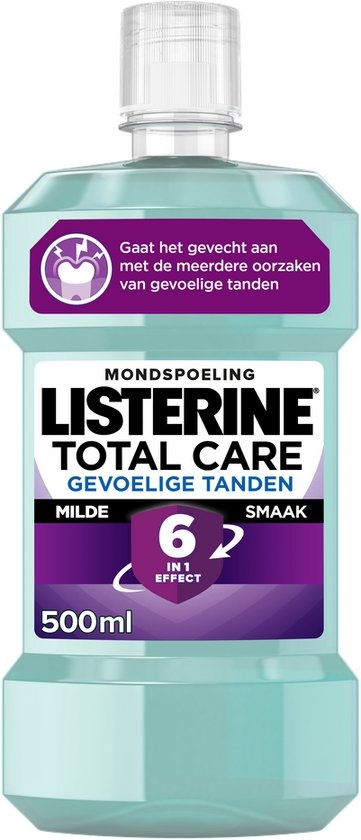 Listerine Mundwasser Total Care Empfindliche Zähne 500 ml