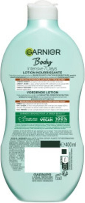 Garnier Body Intensive 7 Days Repairing Body Lotion with Shea Butter and Probiotics - 400ml