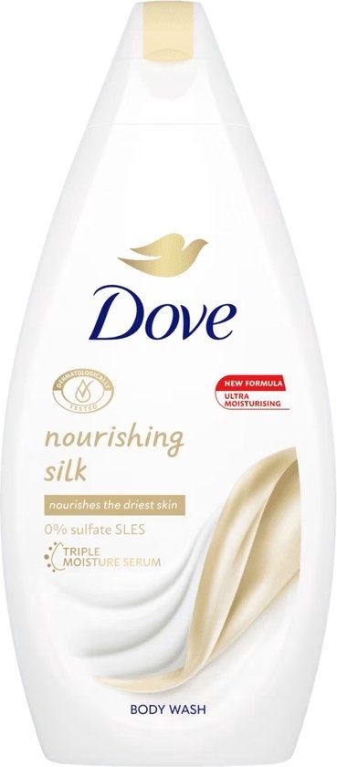 Dove Nourishing Silk Shower Gel - 450 ml