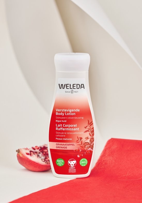 WELEDA – Straffende Körperlotion – Granatapfel – 200 ml – 100 % natürlich