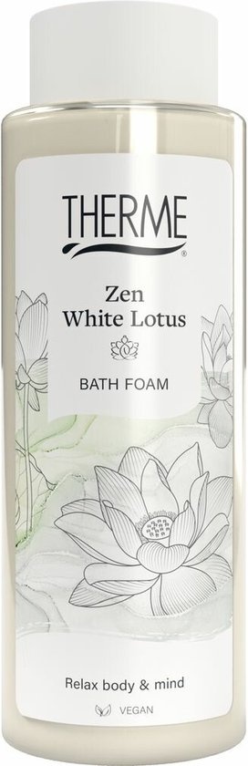 Therme Bain Moussant Relaxant Zen Lotus Blanc 500 ml