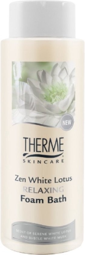 Therme Bain Moussant Relaxant Zen Lotus Blanc 500 ml