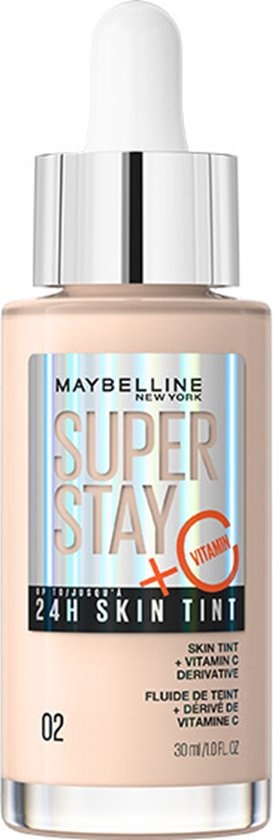 Maybelline New York Superstay 24H Skin Tint Couverture brillante semblable à une peau - fond de teint - 03 - Copy