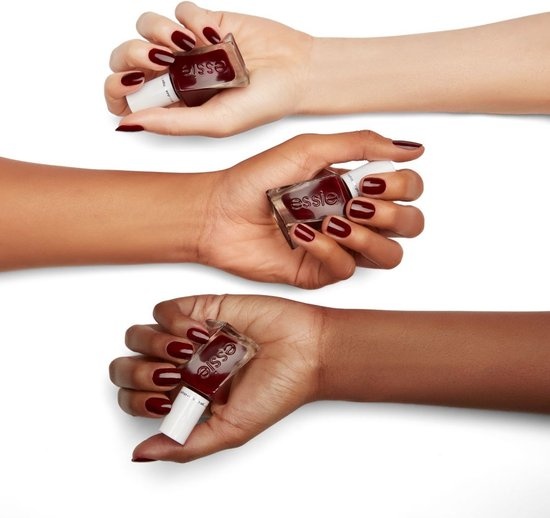 Essie - gel couture™ - 360 spiked with style - red - long lasting nail polish - 13.5 ml