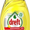 Dreft Platinum Quickwash Dishwashing Liquid Lemon 780 ml