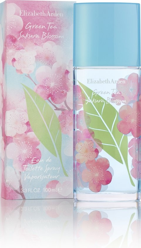 Parfum femme Elizabeth Arden Eau De Toilette 100 ml thé vert fleur de Sakura