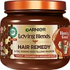 Garnier Loving Blends Honey Gold Hair Remedy Masque capillaire – Masque réparateur pour cheveux abîmés et cassants – 340 ml