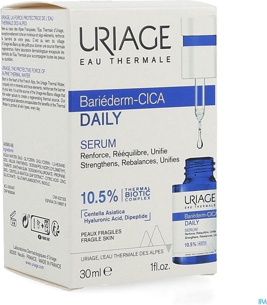 Uriage Bariéderm-CICA Daily Serum – Verpackung beschädigt