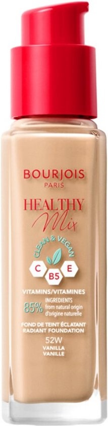 Bourjois Healthy Mix Clean Vegan Foundation 052 Vanilla