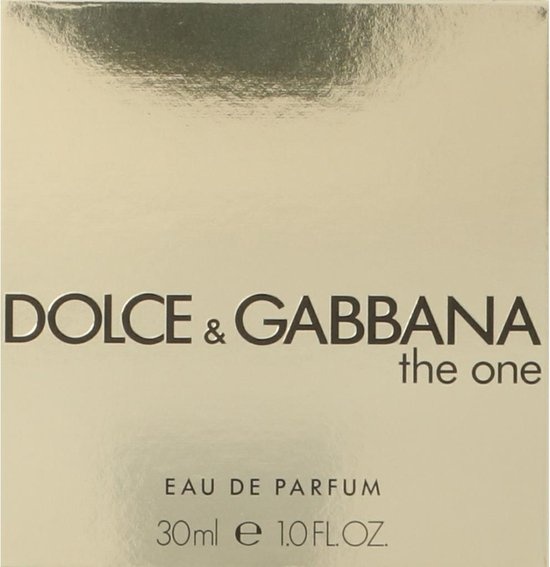 Dolce & Gabbana The One 30 ml - Eau de Parfum - Parfum Femme