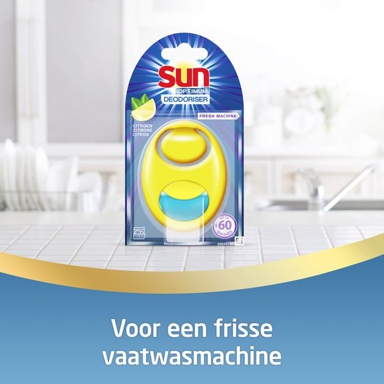 Désodorisant pour lave-vaisselle Sun Optimum Citron - 1 pièce