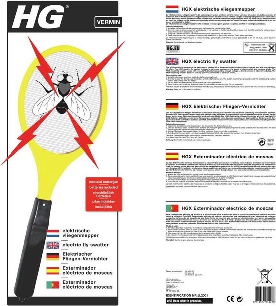 HGX Elektrische Vliegenmepper