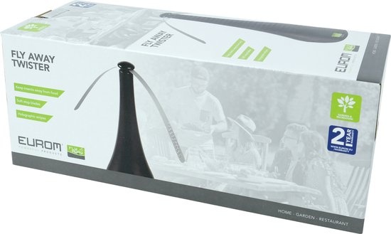 Eurom Flyaway twister - Anti-mouches pour la table -| Noir 1 pièce.