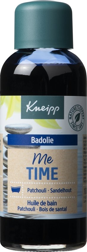 Kneipp Me-Time - 100 ml Bath Oil Patchouli and Sandalwood - Rest and relaxation - Vegan - Packaging damaged