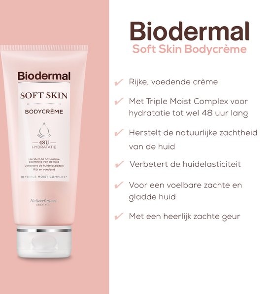 Biodermal Soft Skin Body Cream 200ml