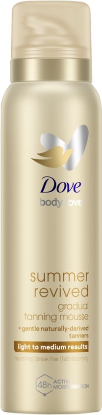 Dove Body Love Summer Revived Light-Medium Zelfbruinende Bodymousse 150 ml