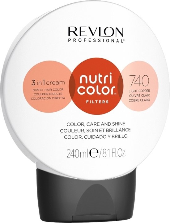 Revlon - Nutri Color Filters Toning 240 ml - 740 Helles Kupfer