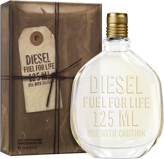 Diesel Fuel For Life 125 ml - Eau de Toilette - Parfum homme - Emballage endommagé
