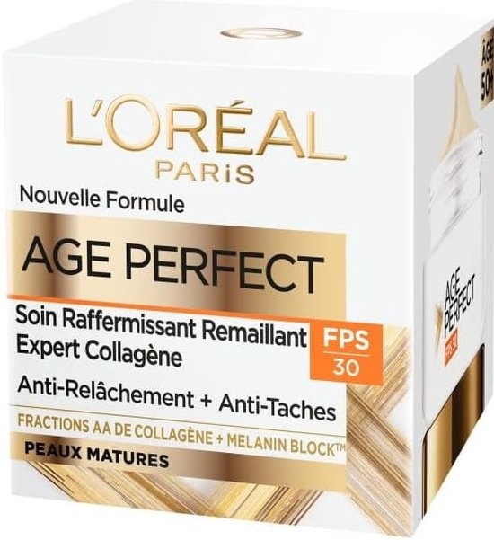 L'Oréal Paris Age Perfect Collagen Expert Firming Care Day Cream SPF30 - Mature skin - 50ml