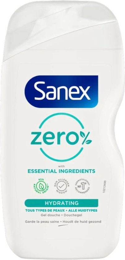 Sanex Shower Gel Zero% Moisturizing 400 ml