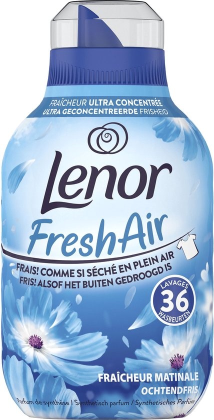 Lenor Fabric Softener Fresh Air Morning Fresh 504 ml - 36 washes