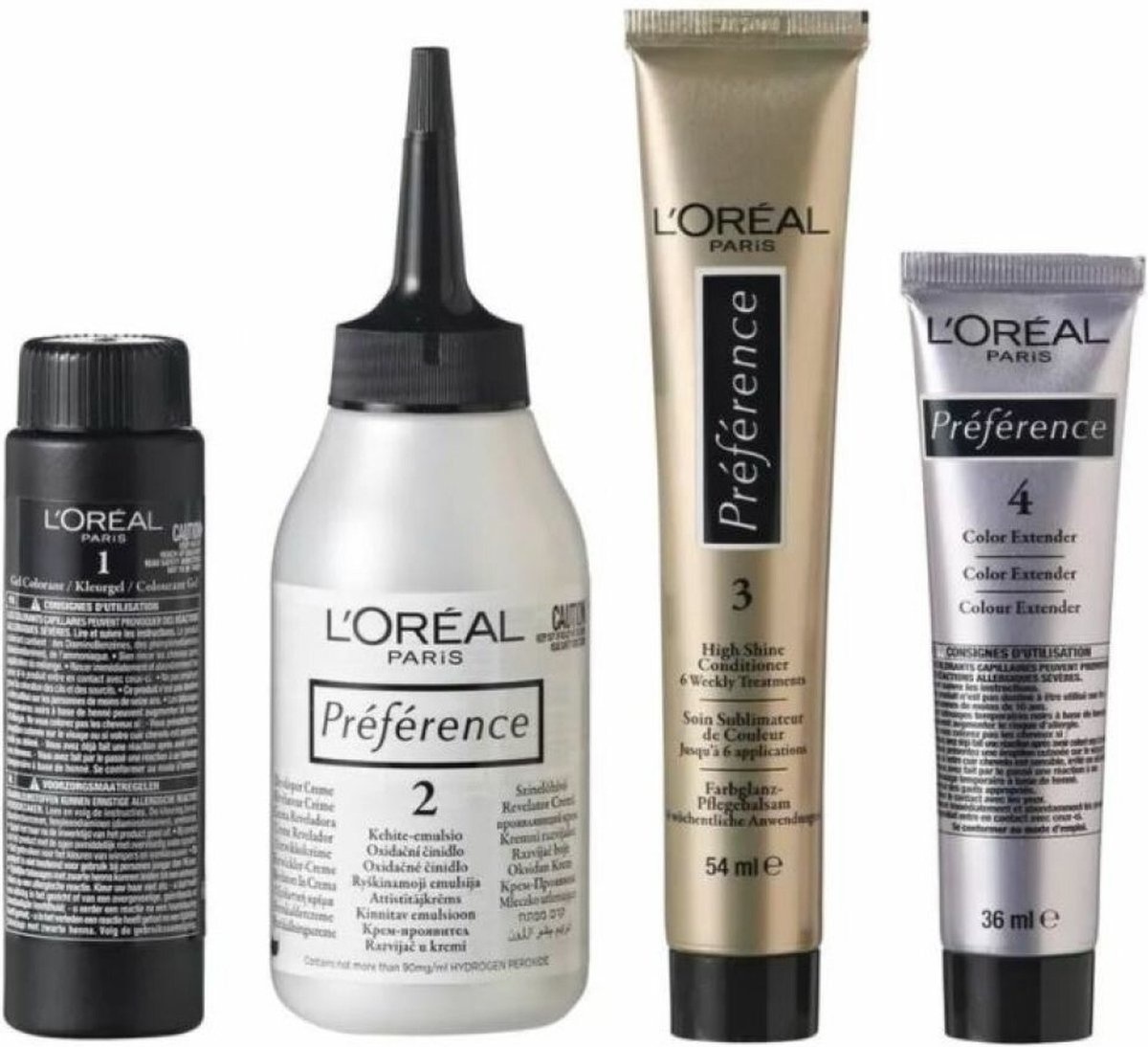 L'Oréal Preference Haarkleuring 7.23 Rich Rose - Rosegold Blond - Verpakking beschadigd