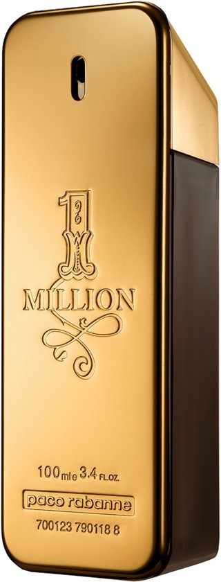 Paco Rabanne 1 Million 100 ml - Eau de Toilette - Parfum homme - L'emballage est manquant