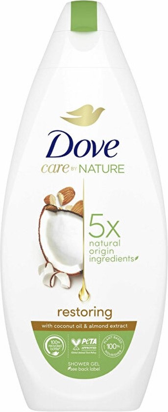 Dove Shower Gel - Care by Nature - Restoring - 225 ml