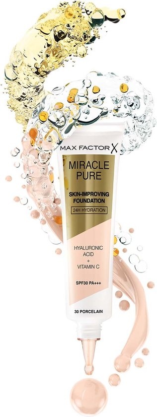 Fond de teint améliorant la peau Max Factor Miracle Pure 050 Rose naturelle