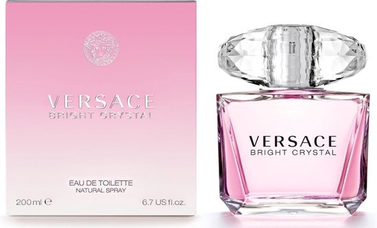 Damesparfum Versace Eau deToilette Bright Crystal 200 ml - Verpakking beschadigd