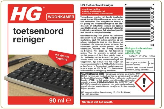 HG nettoyant clavier 90ml