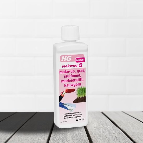 HG stain away 5, chewing gum make-up - grass - 50ml