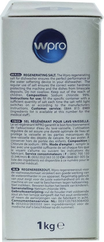 WPRO Regeneration salt 1kg