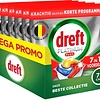 Dreft Platinum Plus Tablettes pour lave-vaisselle tout-en-un Citron 12 pièces