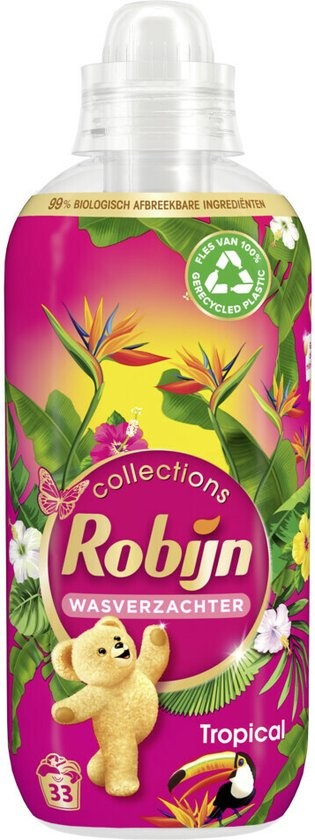 Robijn Wasverzachter Tropical 33 Wasbeurten 825 ml