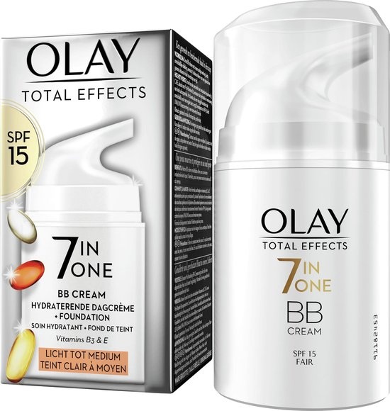 BB crème 7 en 1 Total Effects d'Olay - Légère à moyenne - SPF15 - 50 ml