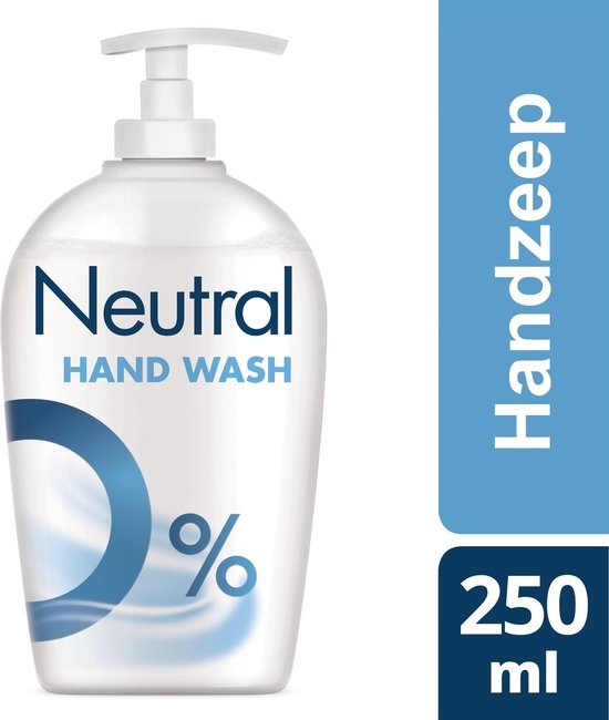 Neutral Handwash 250 ml - Pump damaged, piece of plastic missing, still works